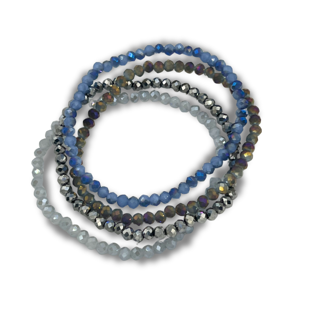 Midnight Glow Bracelet Stack