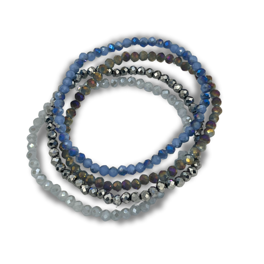 Midnight Glow Bracelet Stack